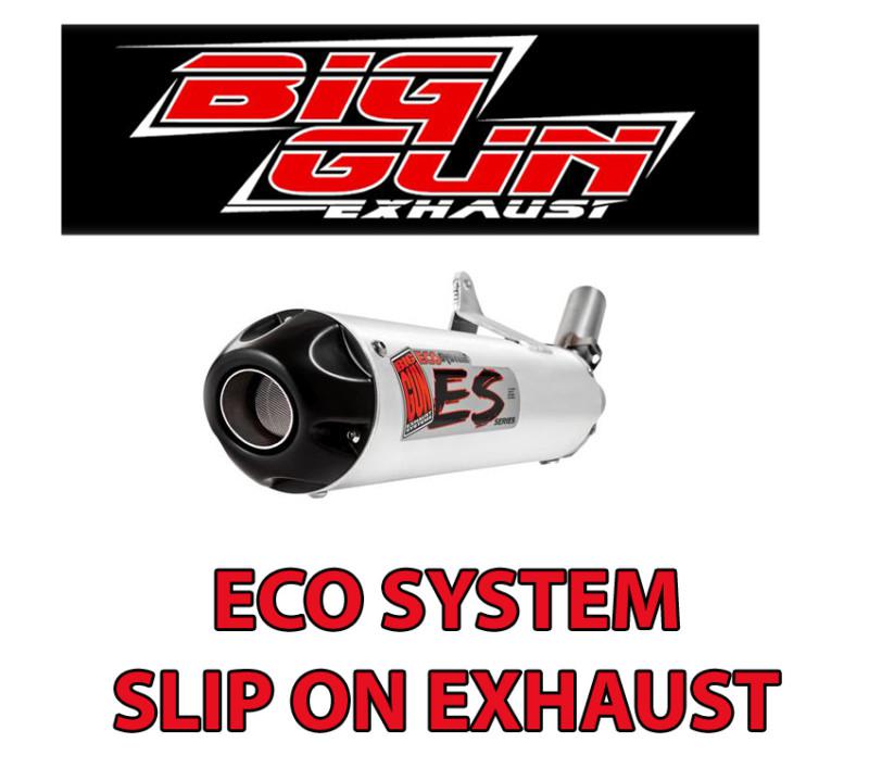 Big gun eco slip-on  exhaust 07-1302  polaris ranger xp / hd / 800 (2006-09)