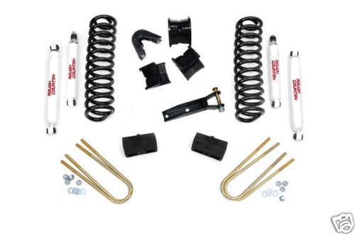 Rough country 4" suspension lift kit ford bronco fullsize 1978-1979 4wd 302 351