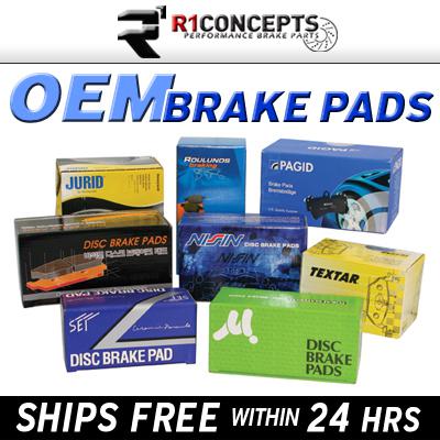 [rear set] o.e. original equipment* disc brake pads:  100.00310