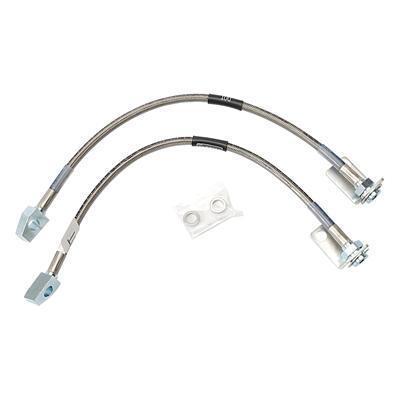 Russell 693160 brake lines street legal braided stainless steel ford mustang kit