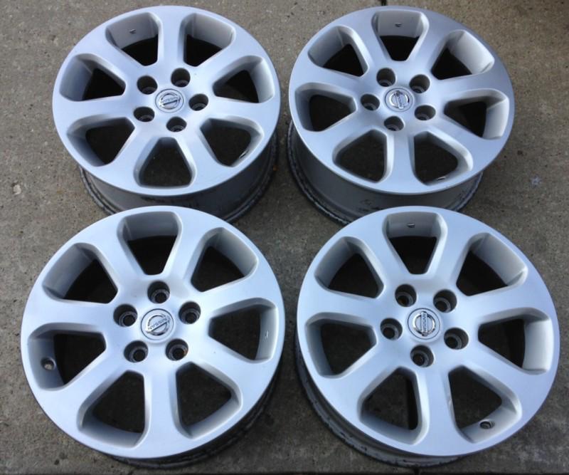 Nice set of 4 nissan quest 16" factory oem wheels rims also fits: maxima altima 