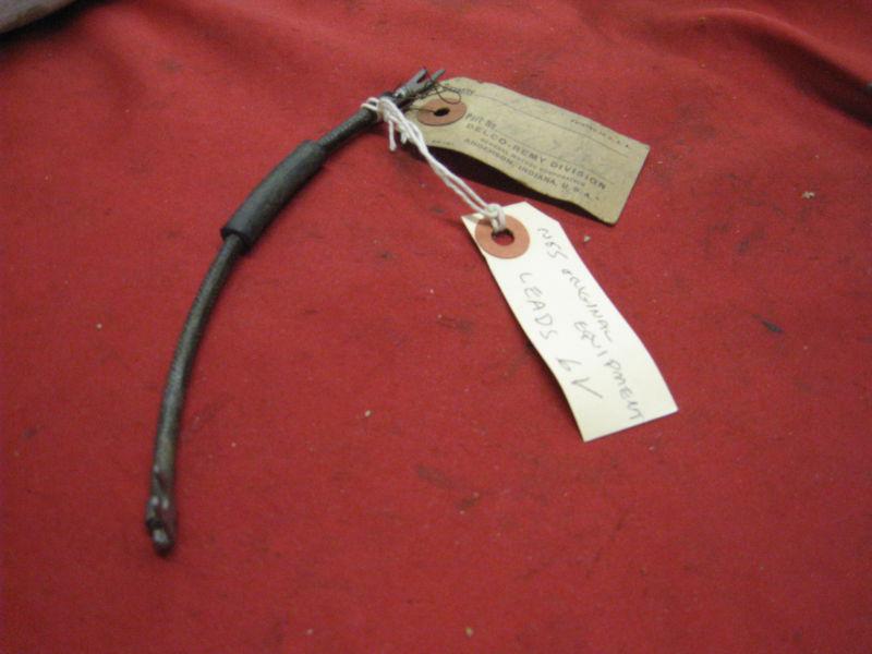 Nos delco chevrolet buick olds cadillac 1930s 1940s 1950s ? 6v volt 7" wire lead