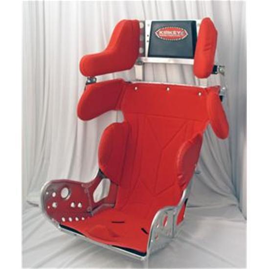 New kirkey 68 series 17" red 18 degree layback containment racing seat