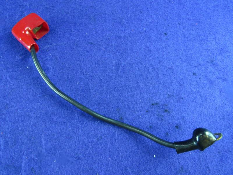 10 kawasaki ninja ex 250 positive battery cable ex250 #104 wire starter solenois