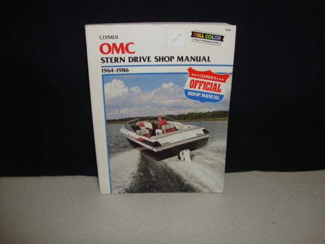 1964-1986 omc stern drive shop manual by clymer