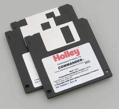 Holley software holley commander 950 3.5 in. floppy disk pc each