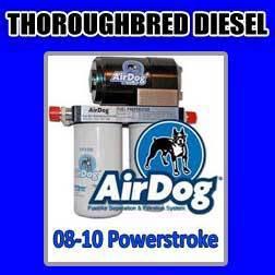 Airdog pump with quick connect 2008-2010 ford powerstroke 6.4l 100gph a4spbf170