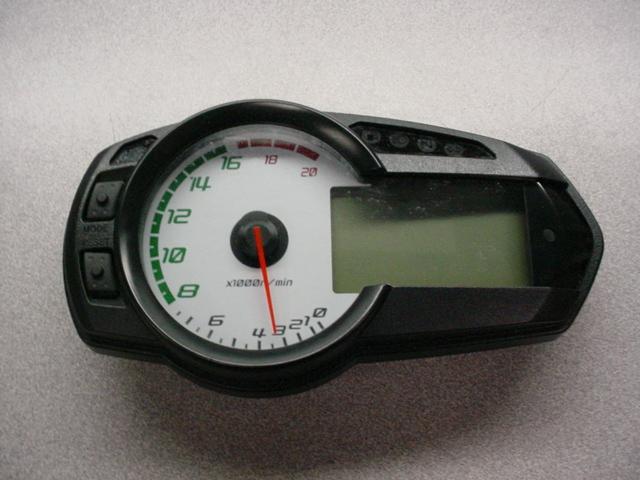 09 10 11 12 kawasaki ninja zx6r zx 6r cluster gauge speedometer tachometer 10k