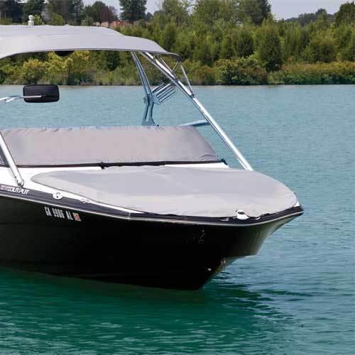 06 07 08 09 10 11 yamaha 210 series boat charcoal bow cover with snaps
