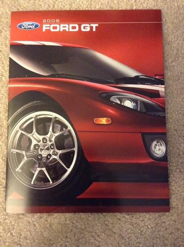 2006 ford gt factory brochure