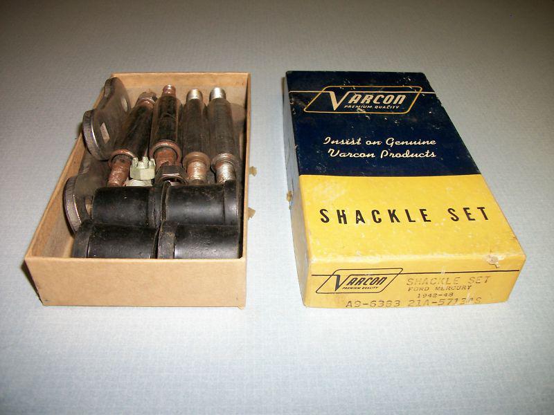 1942 - 48 ford mercury spring shackle kit new 46 47 flathead hotrod ratrod