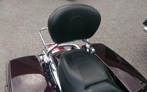 Harley davidson '97-08 touring detachable backrest w/ luggage rack and flhx pad