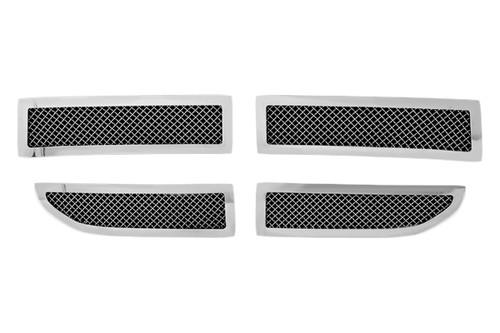 Paramount 43-0155 - dodge caliber restyling perimeter wire mesh grille 4 pcs