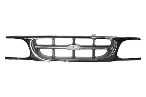 Replace fo1200351pp - ford explorer grille brand new truck suv grill oe style