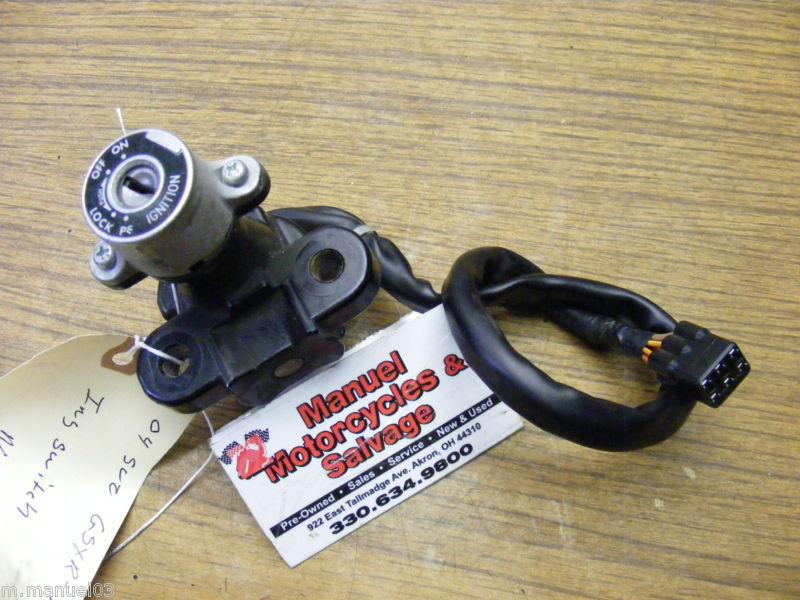 Purchase 04 2004 SUZUKI GSXR750 GSXR 750 IGNITION SWITCH NO KEY in