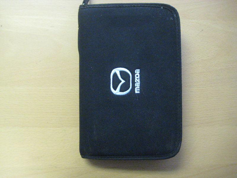 2005 mazda rx-8 books owners manual with binder