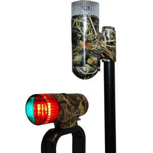 Brand new - attwood clamp-on led bow & stern light kit - camouflage - 14183-7