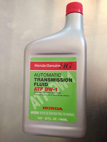 4 quarts honda genuine transmission fluid atf-1