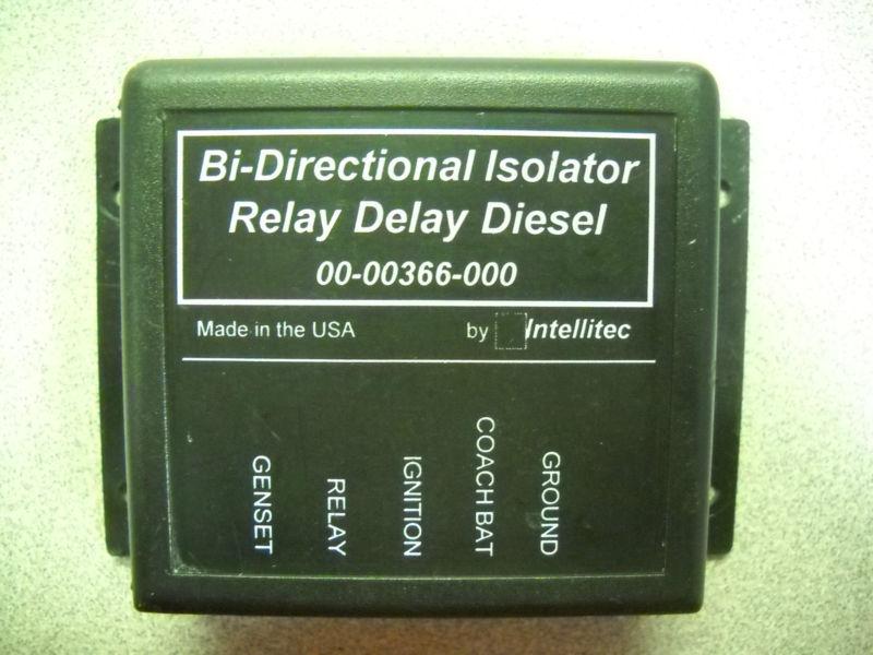 Intellitec bi-directional isolator relay delay diesel 00-00366-000, made in usa