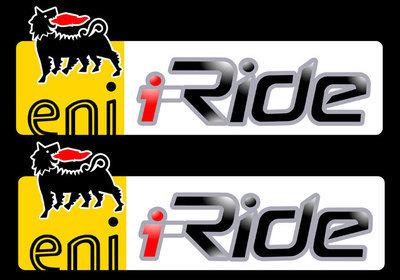 Agip eni i-ride  oil decals fits all motorcycle fairings