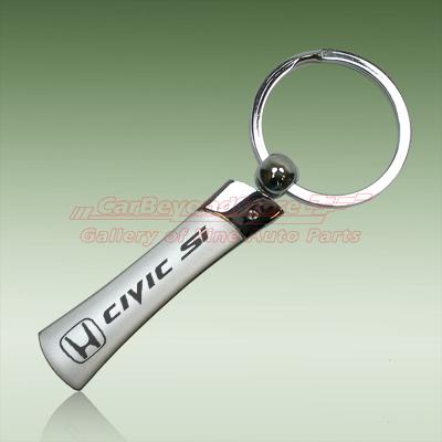 Honda civic si blade style key chain, key ring, keychain, el-licensed + freegift