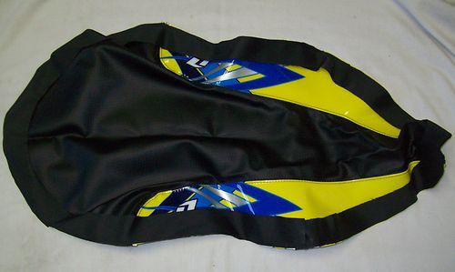 One industries decal and seat cover set yellow 2006-2007 suzuki ltr450 ltr 450