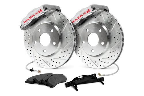 Baer 4301019s cadillac escalade extreme front drilled slotted brake system