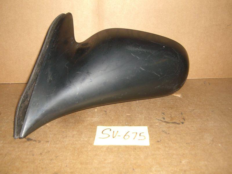 99-02 toyota corolla left hand lh drivers side view mirror manual