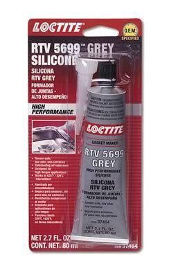 Loctite 37464 sealant rtv silicone gray 80 ml each