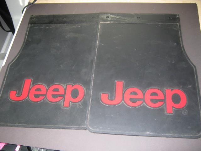 Jeep heavy duty mud flaps