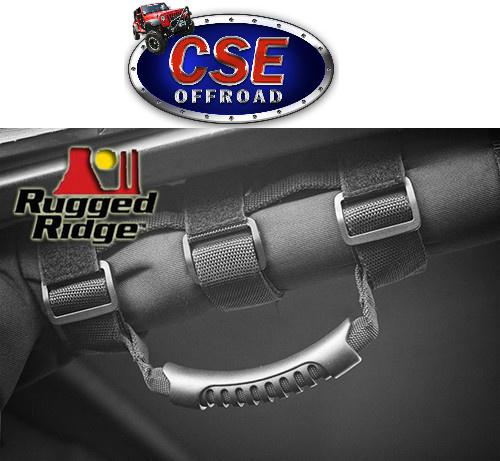 Year20 13505.04 rugged ridge ultimate grab handle pair jeep wrangler tj yj jk cj