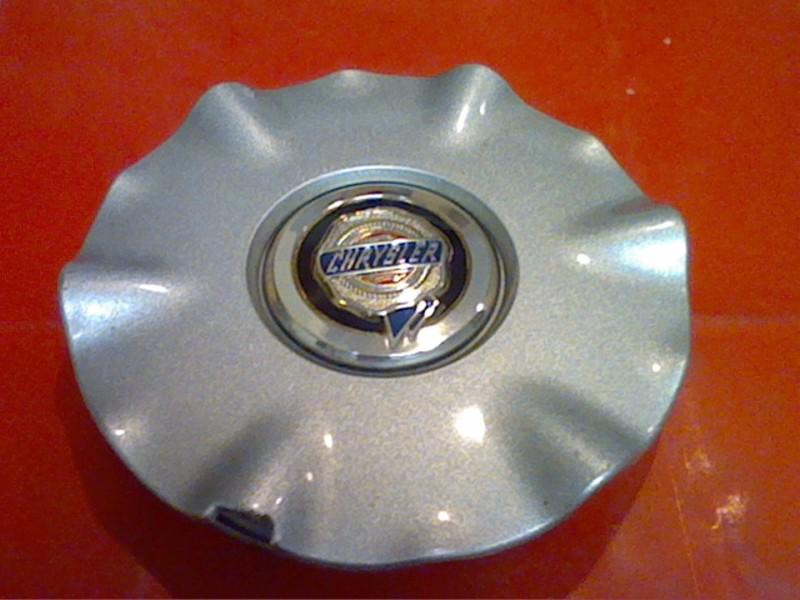 2001-2004 chrysler sebring convertable sedan center cap hub silver 16"  c1  5.5"