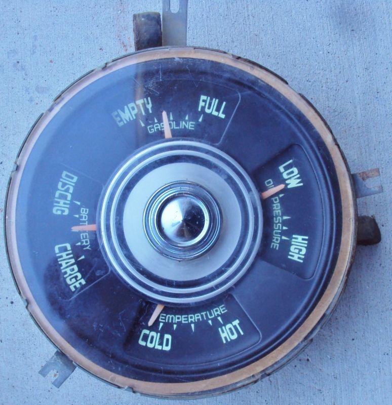 1957 chrysler imperial gauge set nice