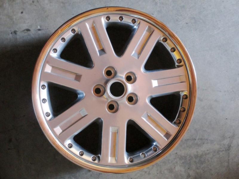 Rare 20" factory bbs 2-piece range rover supercharged oem wheel