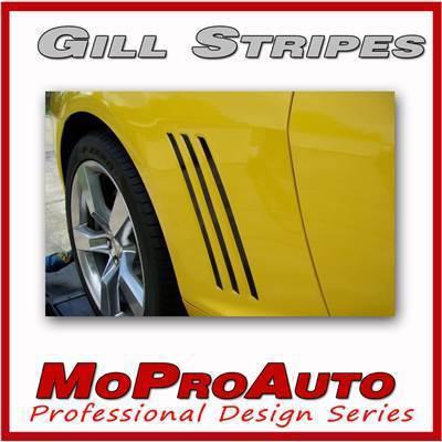 Gill stripes chevy camaro 2011 decals graphics 3m premium 7 year vinyl 843