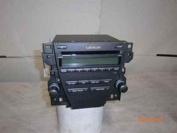 07 08 09 lexus es350 radio am/fm cd player p1807 lkq