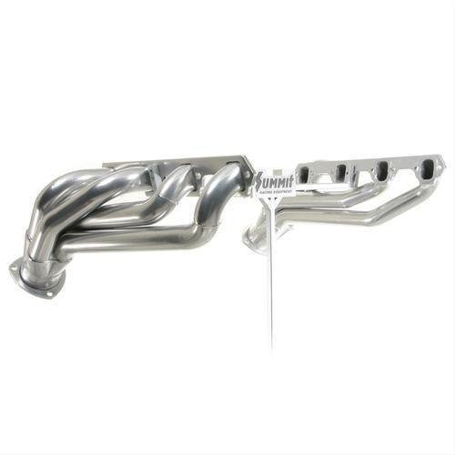 Patriot clippster headers mid-length silver ceramic coated 1 5/8" primaries