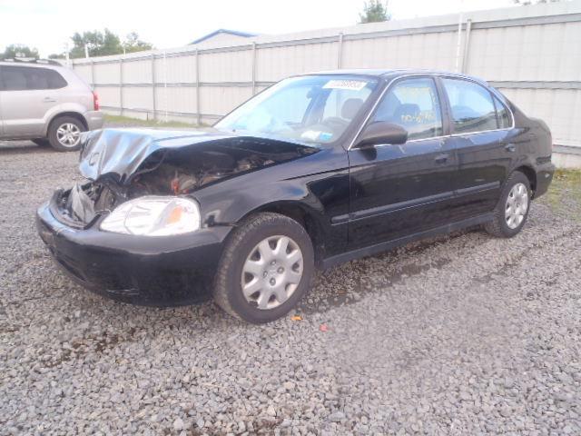 99 00 honda civic driver axle shaft front axle cpe dx 1279543