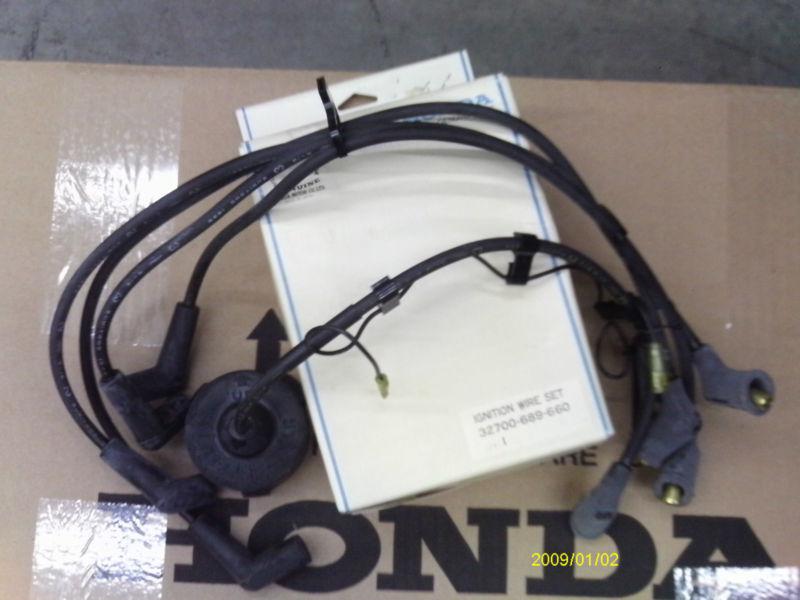 1979 1980 honda accord new oem ignition wire set