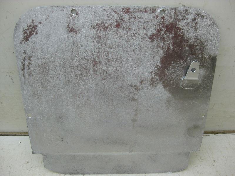 1955-57 belair conv left door rear access panel   4437