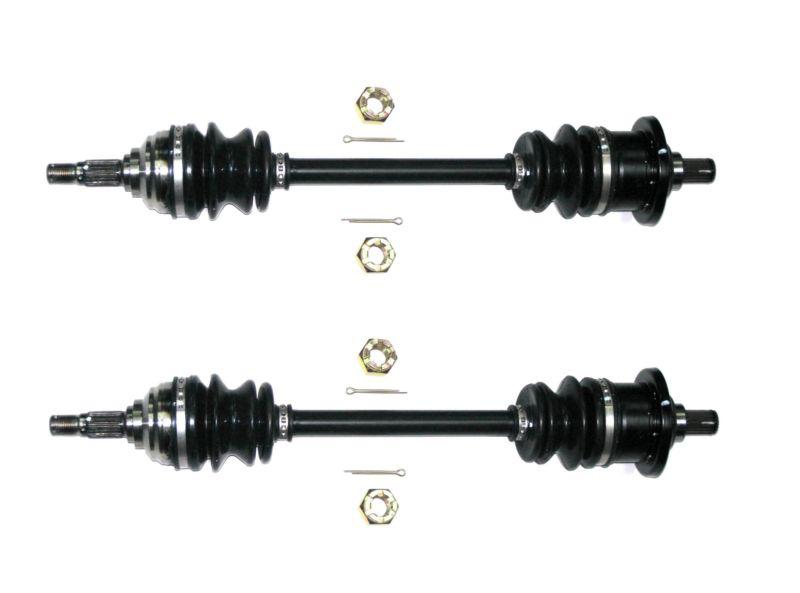 2003 03 arctic cat 500 4x4 fis tbx tvr left and right front cv joint axle s pair