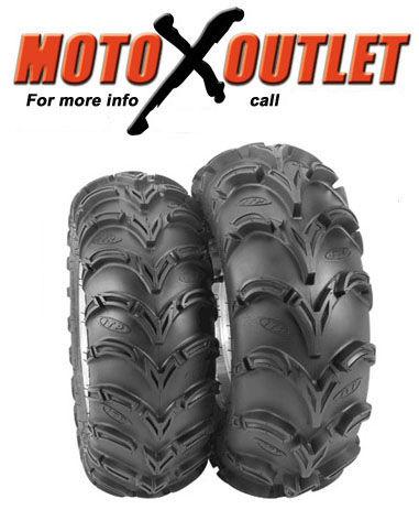 Yamaha rhino 450 tires atv utv itp mudlite set of 4 