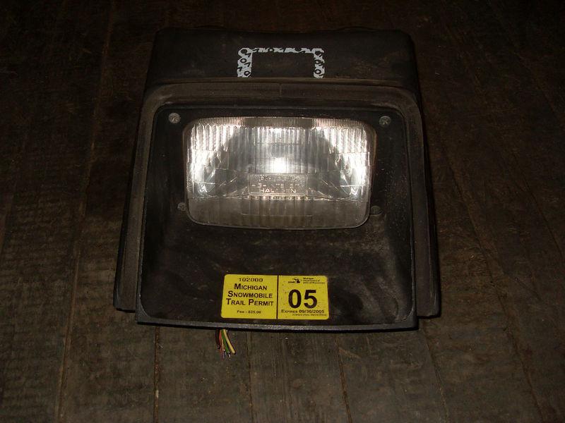 1997 polaris ultra headlight and gauges