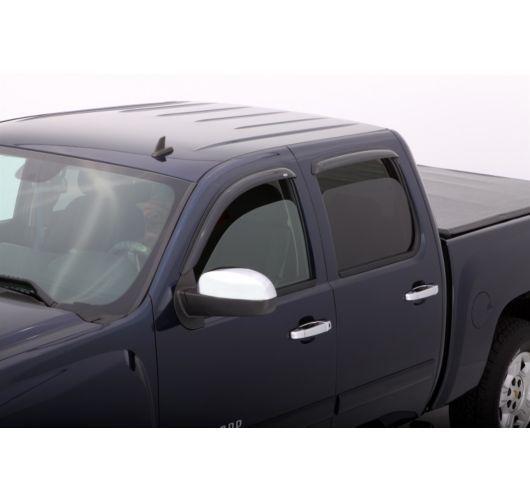 Ventshade window visor rear new smoked chevy full size truck gmc 94040