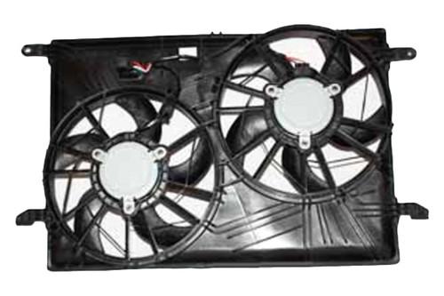 Tyc 621930 - 08-12 buick 20972760 replacement dual radiator and condenser fan