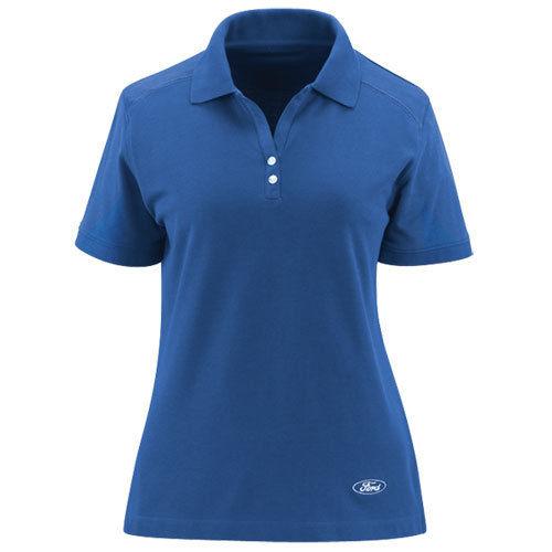 Size small medium or large ford ladies moisture wicking ashworth golf polo shirt