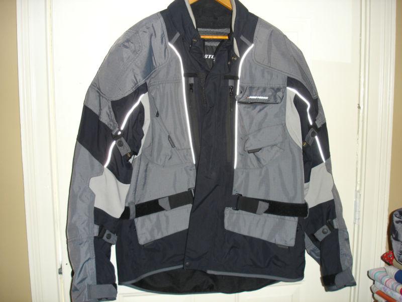 Firstgear kathmandu motorcycle jacket black/dark gray/gray x-large 
