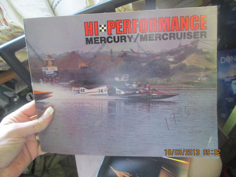 1976 high performance mercury catalog