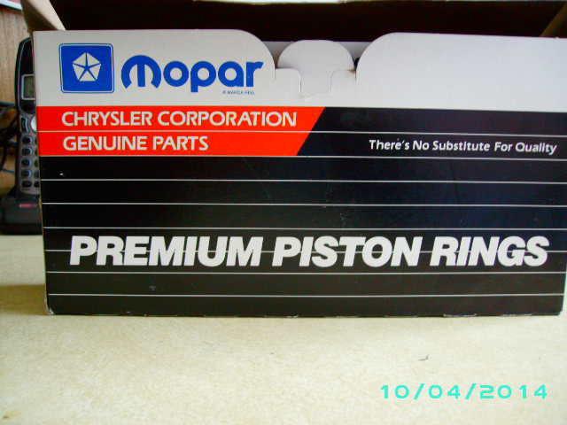 New mopar hemi std  piston rings part # 1-5086002aa