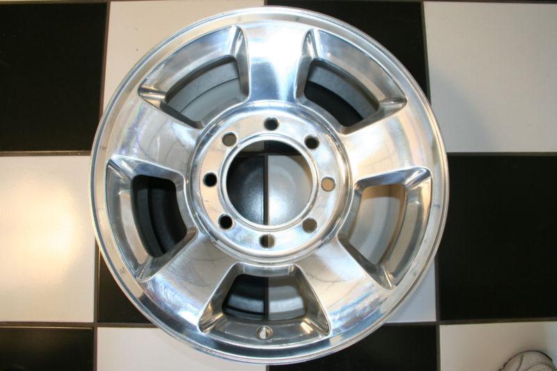 Dodge 2500 3500 srw 17" factory oem polished  wheel / rim  2187-b #2 2 (single)